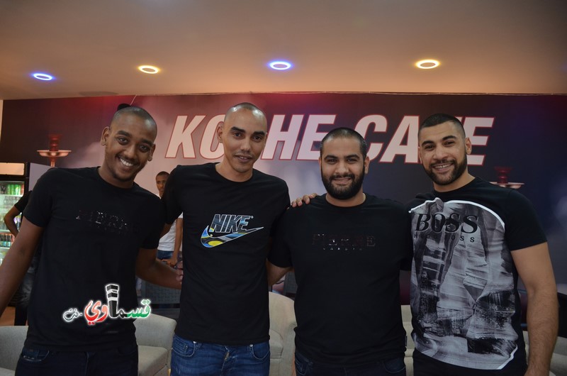 فيديو: افتتاح مُميز لمقهى  كوشي كفي -  KOSHE CAFE  بمشاركة الرئيس عادل بدير ولفيف من الشباب القسماوي